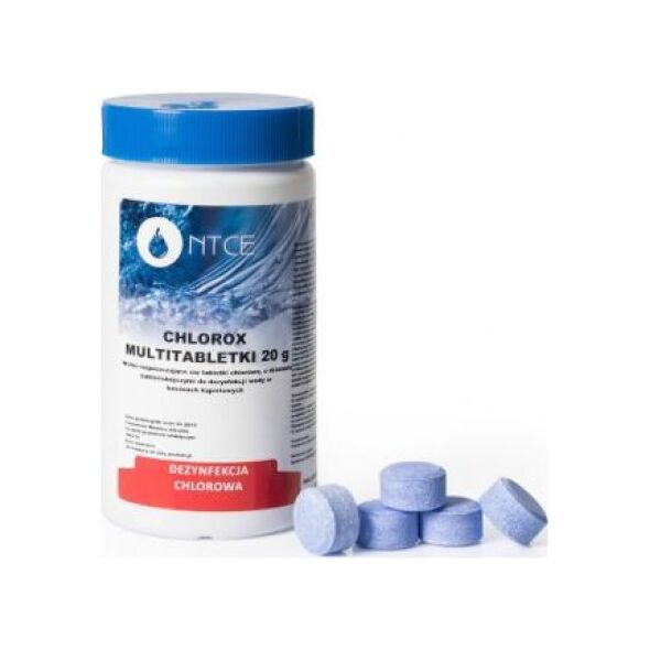 NTCE Chlorox 20g 1kg Białe Chemia