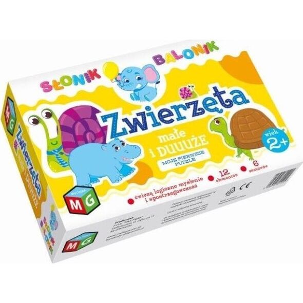 Multigra Zwierzęta duże i małe - Słonik Balonik