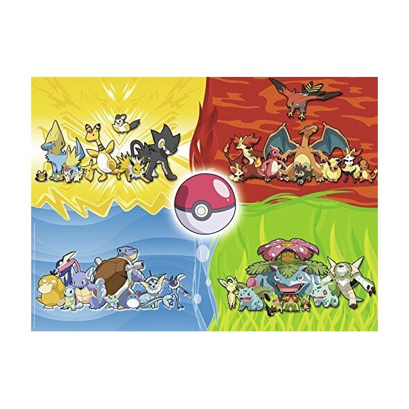 Ravensburger Ravensburger Pokemon Puzzle z 150 elementami XXL - VAR