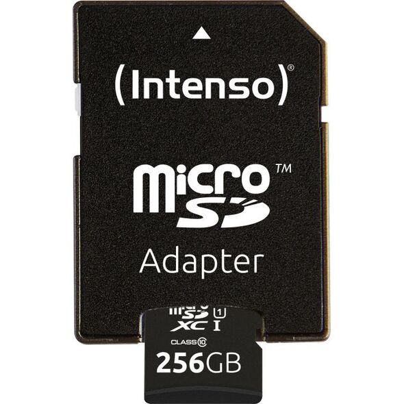 Karta Intenso Premium MicroSDHC 256 GB Class 10  (3423492)