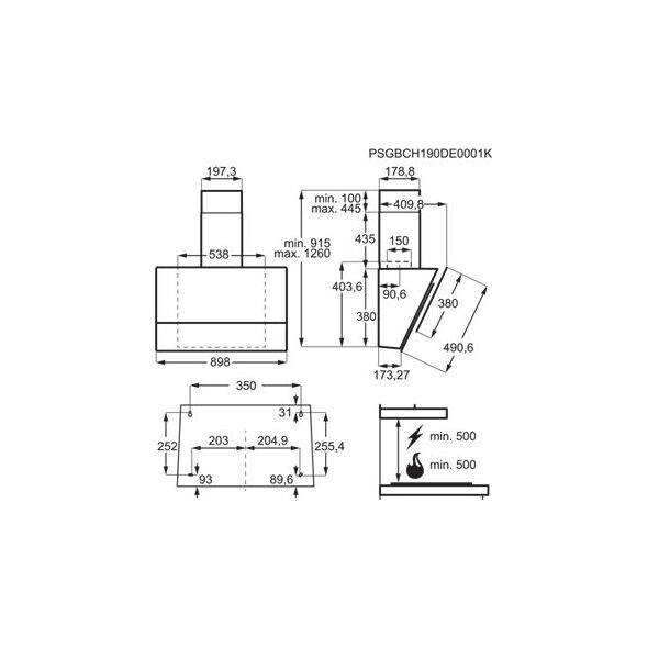 Okap Electrolux LFV616K