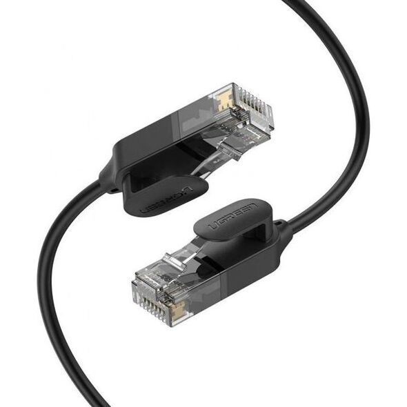 Ugreen Kabel sieciowy UGREEN NW122 Ethernet RJ45, Cat.6A, UTP, 0.5m (czarny)