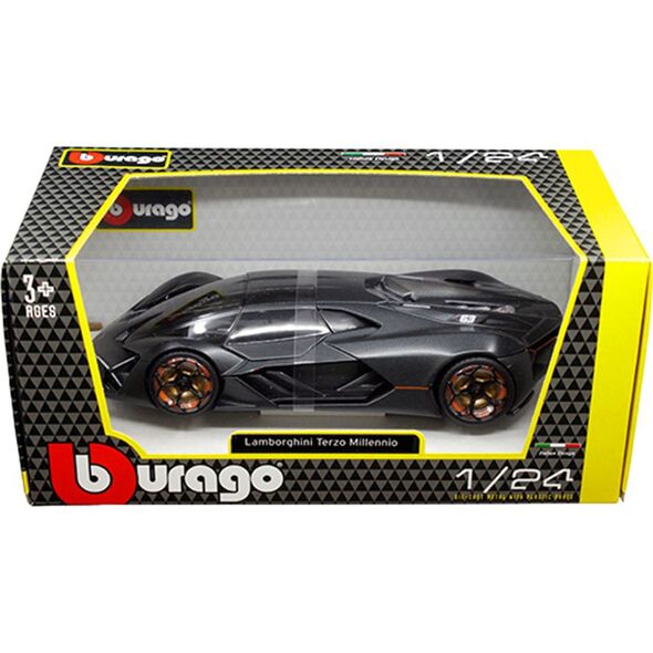 Bburago Lamborghini Terzo Millennio Black 1:24