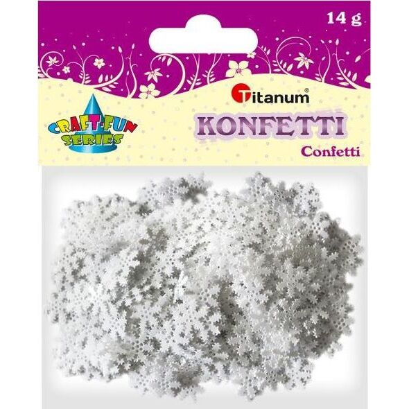 Titanum Konfetti płatki śniegu 14g