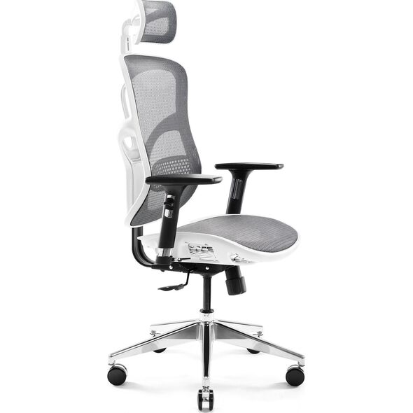Fotel Diablo Chairs V-Basic Biało-szary