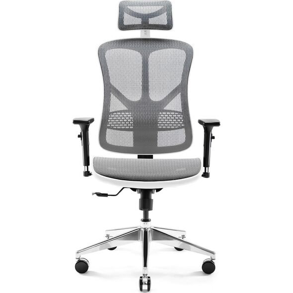 Fotel Diablo Chairs V-Basic Biało-szary