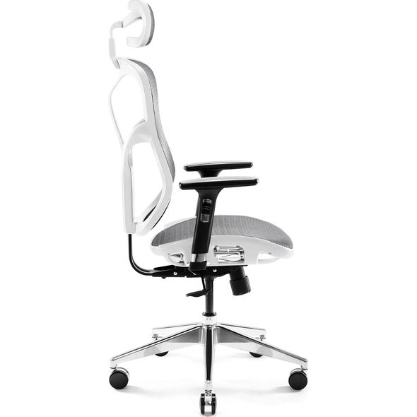 Fotel Diablo Chairs V-Basic Biało-szary