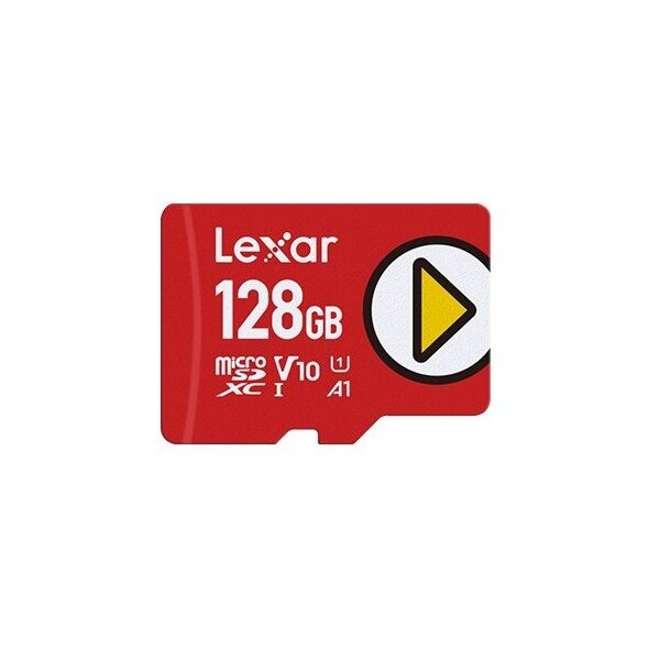 Karta Lexar PLAY MicroSDXC 128 GB Class 10 UHS-I/U1 A1 V10 (LMSPLAY128G-BNNNG)