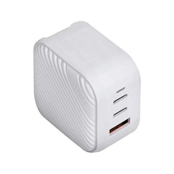 Ładowarka Uniq Verge Pro 1x USB-A 2x USB-C 3 A (UNIQ358WHT)
