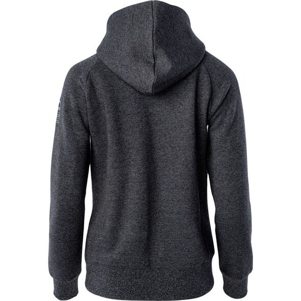 Elbrus BLUZA CHIANO WO'S DARK GREY MELANGE/BLACK S