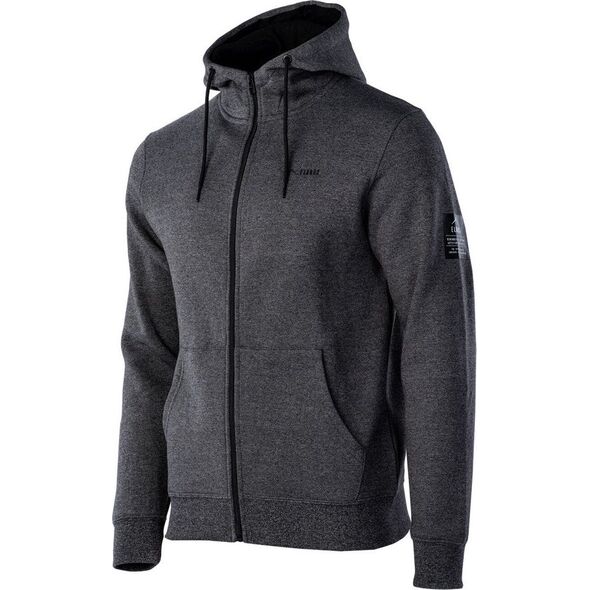 Elbrus BLUZA CHIANO DARK GREY MELANGE/BLACK L