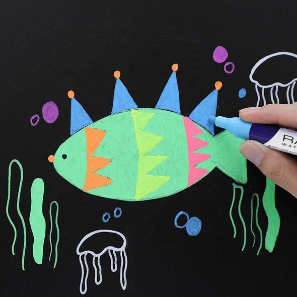 rawmark Markery kredowe waterchalk zestaw 8 kolorów