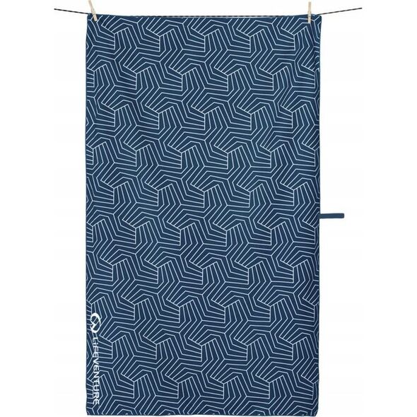 Lifeventure Ręcznik szybkoschnący Recycled SoftFibre Trek Navy