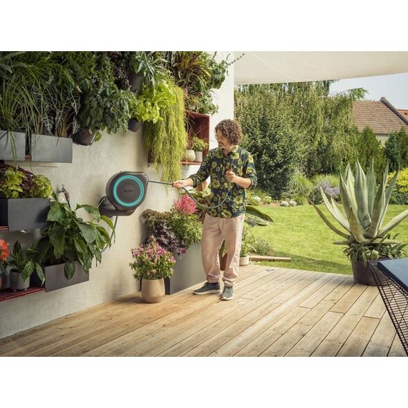 Gardena Bęben naścienny RollUp S 15 m