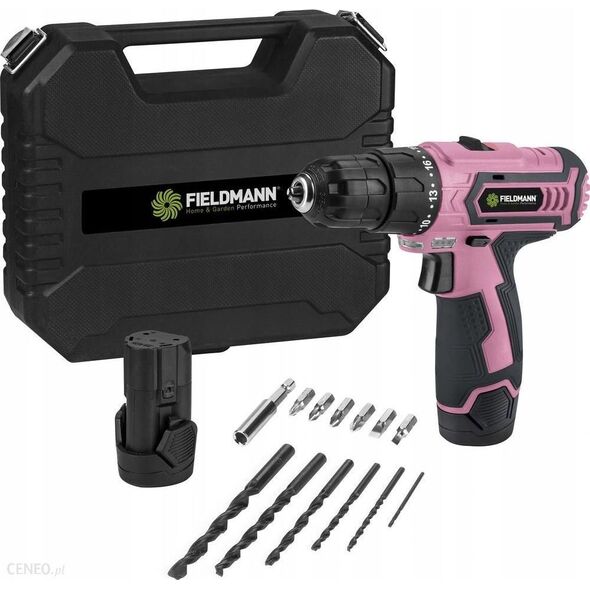Wiertarko-wkrętarka Fieldmann FDV 10253-A 12 V 2 x akumulator 1.3 Ah