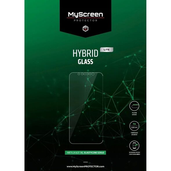 MyScreen Protector Szkło hybrydowe MyScreen HYBRID GLASS LITE 6" EA KIT