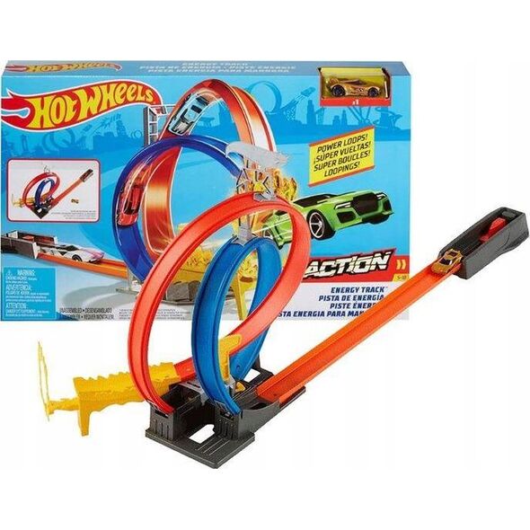 Hot Wheels Wyrzutnia Podwójna pętla  (GND92)