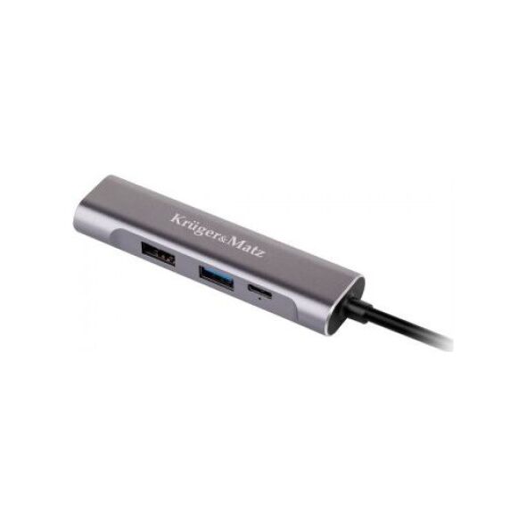 Stacja/replikator Kruger&Matz USB-C (LEC-KM0400)