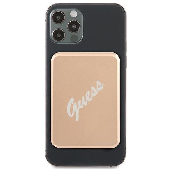 Powerbank Guess MagSafe GUPBMSVSLG 3000mAh Złoty