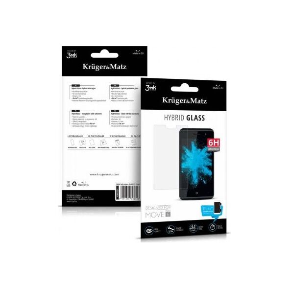 Kruger&Matz Hybrydowe szkło ochronne do smartfona MOVE6mini
