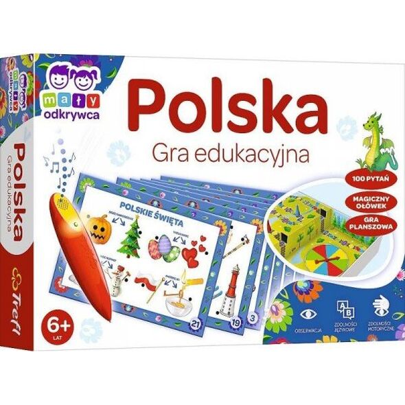 Trefl Gra Polska Magiczny ołówek