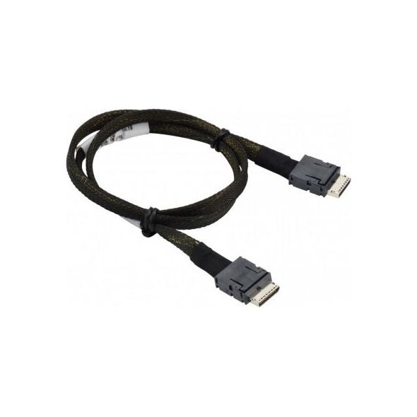 SuperMicro SFF 8611 - SFF 8611, 0.65m, Czarny (CBL-SAST-0819)