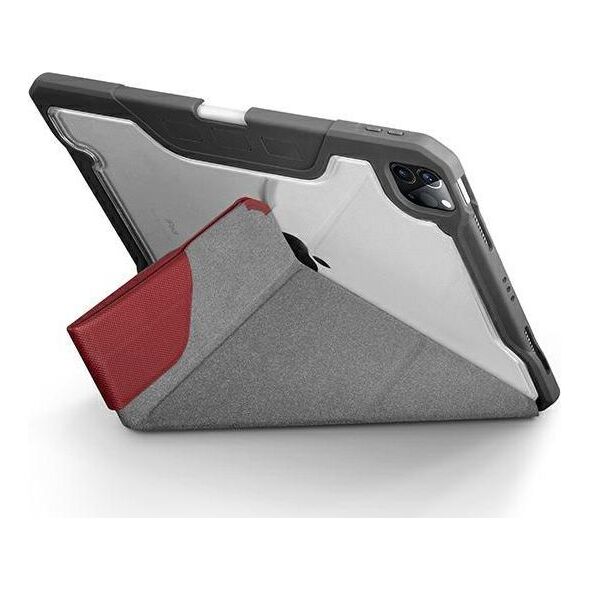 Etui na tablet PanzerGlass Etui UNIQ Trexa Apple iPad Pro 11 2020/2021 (2. i 3. generacji) Antimicrobial czerwony/red