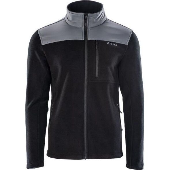 Hi-Tec Polar męski bluza Hi-Tec Hanis 350 czarna rozmiar XL