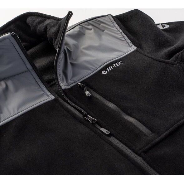 Hi-Tec Polar męski bluza Hi-Tec Hanis 350 czarna rozmiar XXL