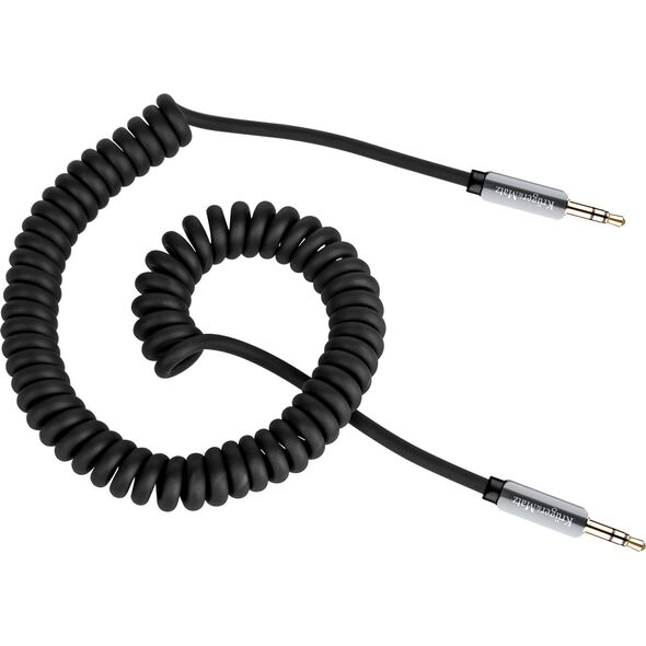 Kabel Kruger&Matz Jack 3.5mm - Jack 3.5mm 1.5m szary (KM0338)