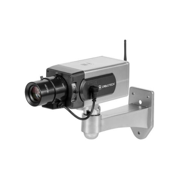 Kamera IP Cabletech Atrapa kamery tubowej obrotowej z diodą LED Cabletech DK-13