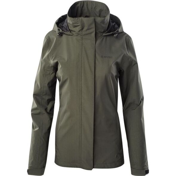 HiTech Damska kurtka przejściowa Hi-Tec Lady Harriet jacket wiosenno-jesienna ciemnozielona rozmiar M