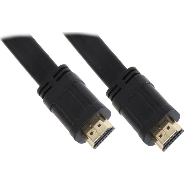 Kabel HDMI - HDMI 5m czarny (HDMI-5.0-FL)