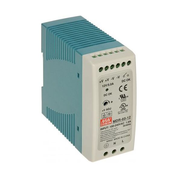 ZASILACZ IMPULSOWY MDR-60-12