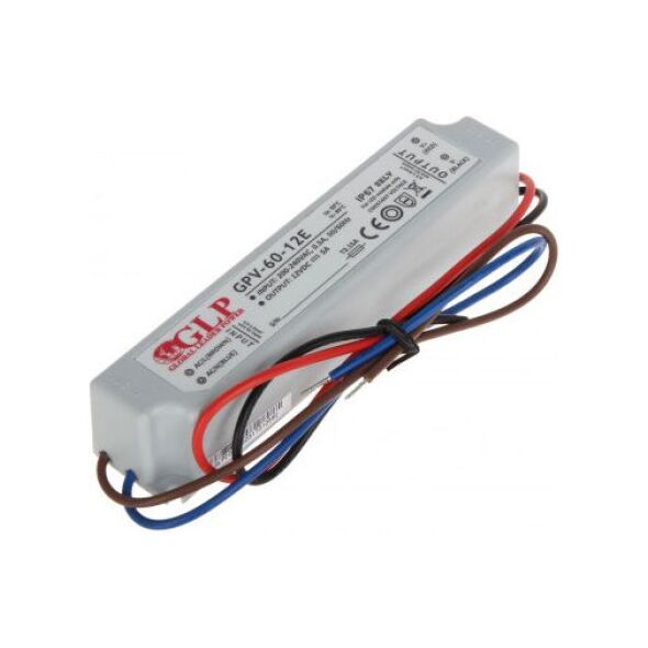 ZASILACZ IMPULSOWY 12V/5A/GPV-MINI