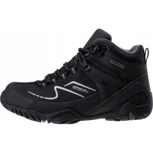 Elbrus BUTY WYSOKIE MAASH MID WP TEEN BLACK/DARK GREY 36
