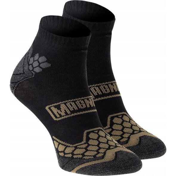 Magnum SKARPETY MAGNUM BERSOR BLACK/GREY/HONEY MUSTARD 36-39