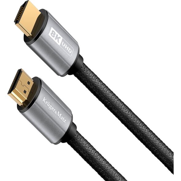 Kabel Kruger&Matz HDMI - HDMI 3m czarny (KM1266)