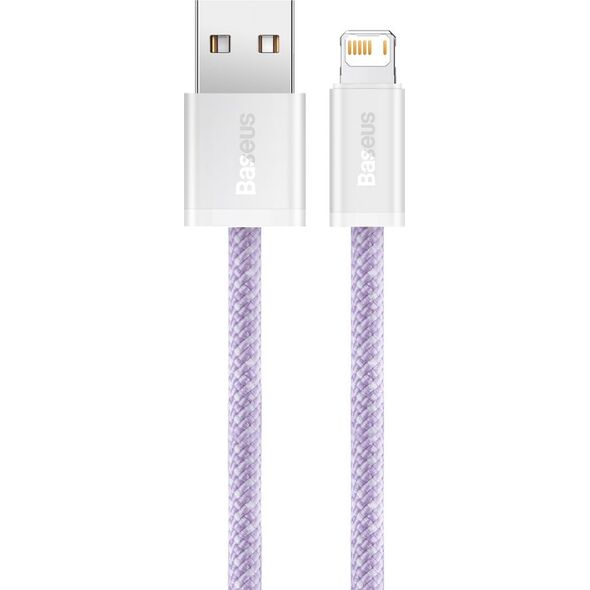 Kabel USB Baseus USB-A - Lightning 2 m Fioletowy (BSU3001PRP)