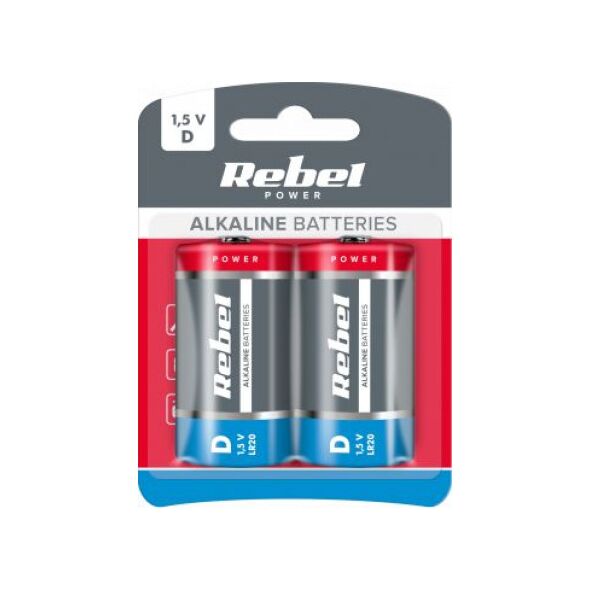Rebel Bateria D / R20 2 szt.