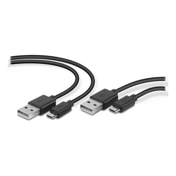 Speedlink STREAM Play & Charge USB Cable Set - for PS4, black