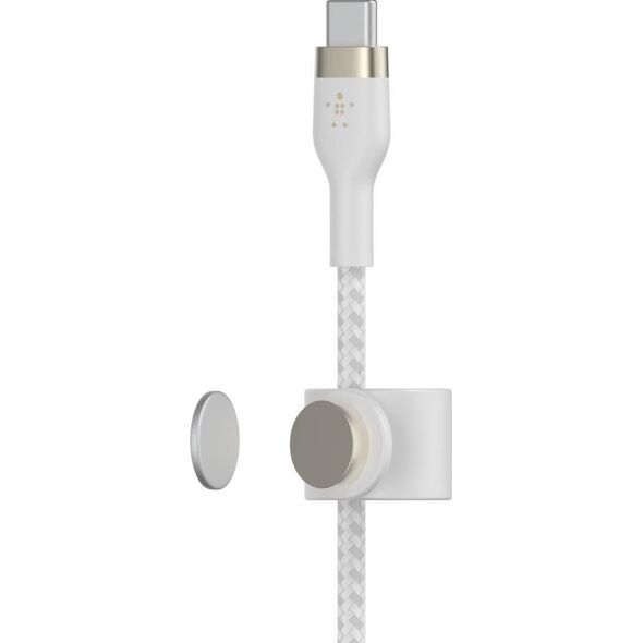 Kabel USB Belkin USB-C - Lightning 1 m Biały (CAA011BT1MWH)