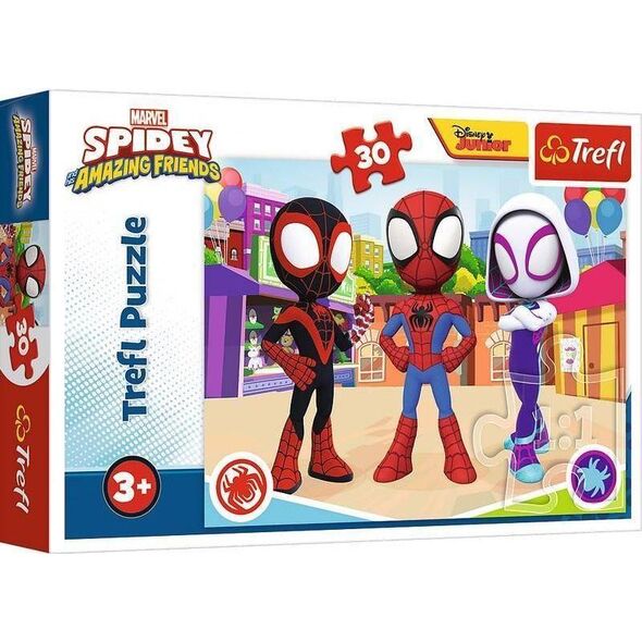 Trefl Puzzle 30 Przygody Spidey'a i przyjaciół TREFL