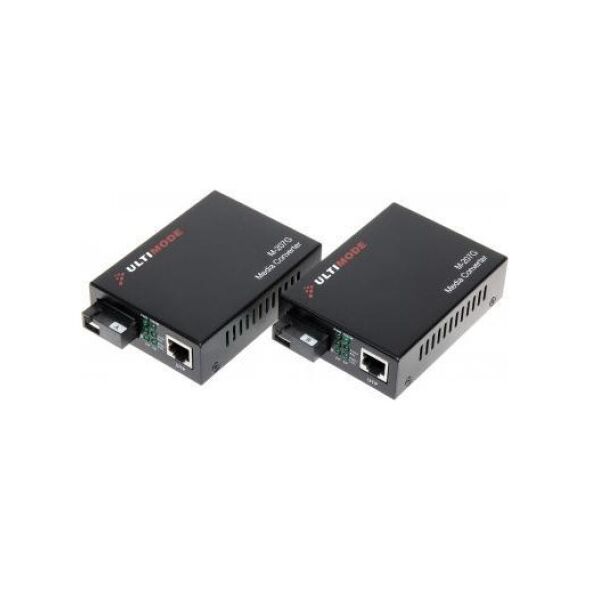 Konwerter światłowodowy Ultimode MEDIA KONWERTER JEDNOMODOWY KOMPLET TXRX M-207G ULTIMODE