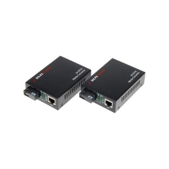 Konwerter światłowodowy Ultimode MEDIA KONWERTER JEDNOMODOWY KOMPLET TXRX M-207M ULTIMODE