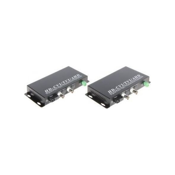 Konwerter światłowodowy ŚWIATŁOWODOWY KONWERTER WIDEO OVH-2D/SC 2x VIDEO + RS-485 KOMPLET TXRX
