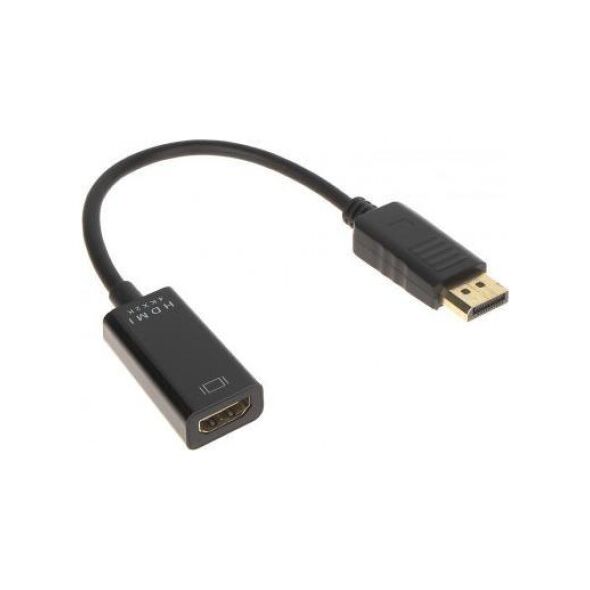 Adapter AV DisplayPort - HDMI czarny (DP-W/HDMI-G)