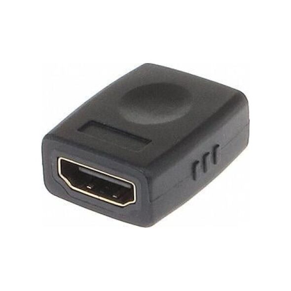 Adapter AV HDMI - HDMI czarny (HDMI-GG)