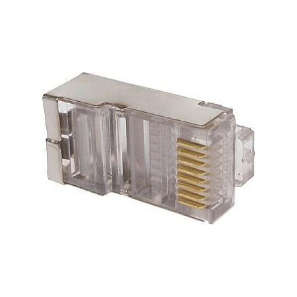 WTYK MODULARNY EKRANOWANY RJ45/EKRAN*P10