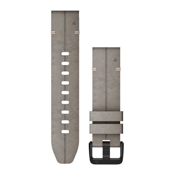 Garmin Pasek zamszowy na nadgarstek QuickFit 20 (ilasty / czarna sprzączka) (010-12876-00)